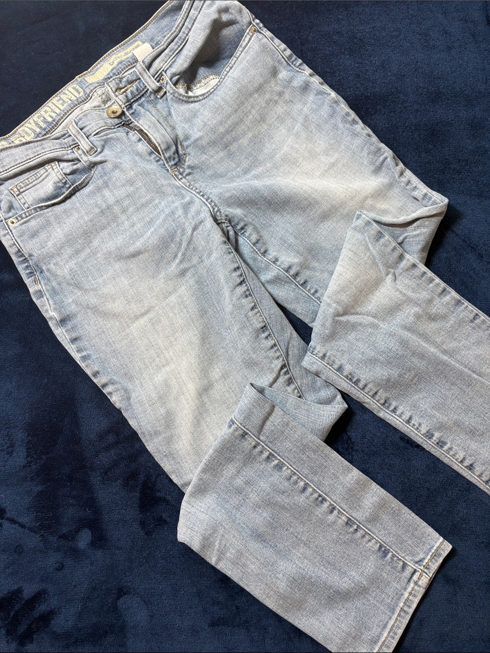DKNY Light Blue 'Boyfriend' Denim Jeans